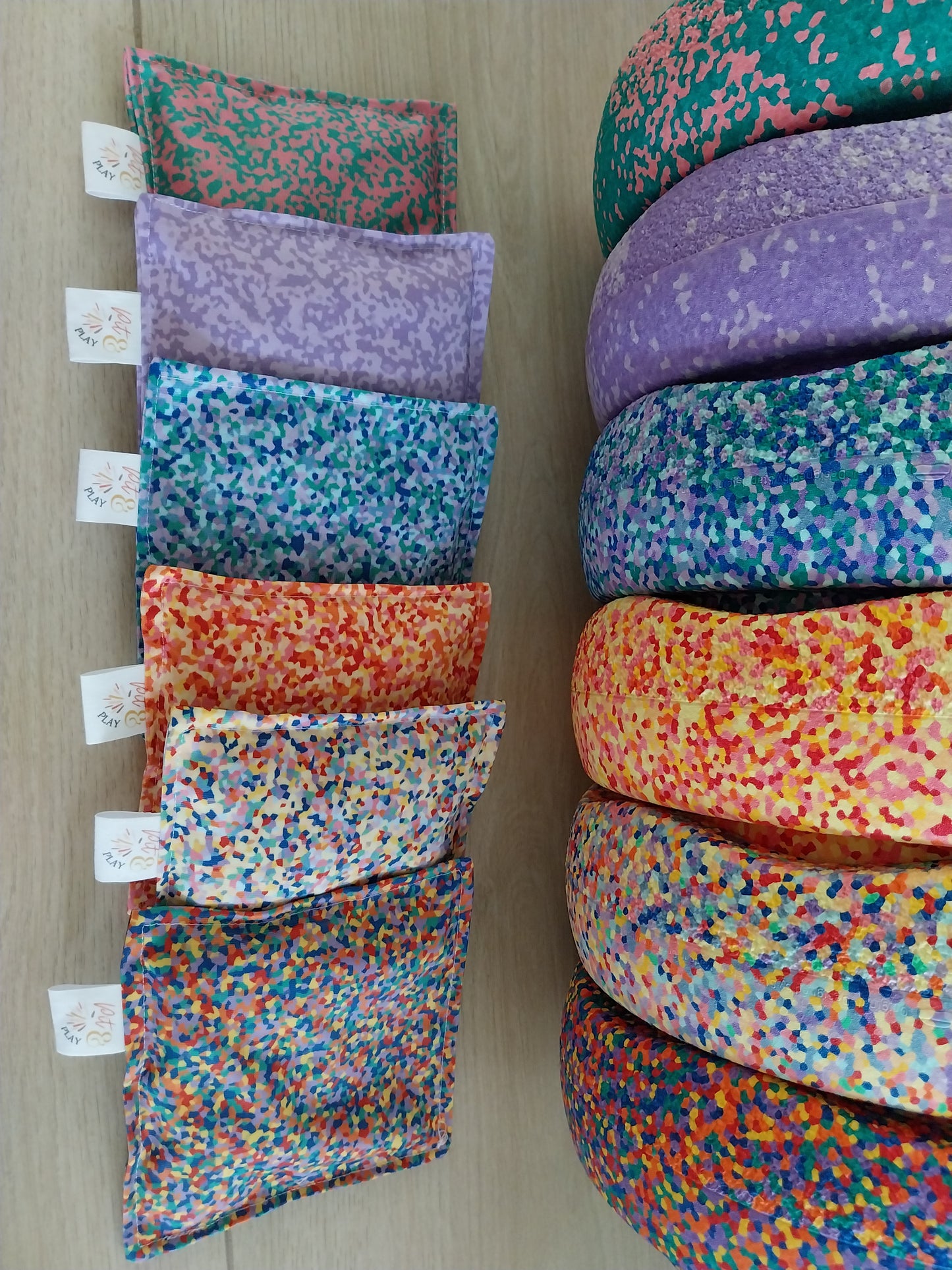 Super confetti Stapelstein pittenzakje