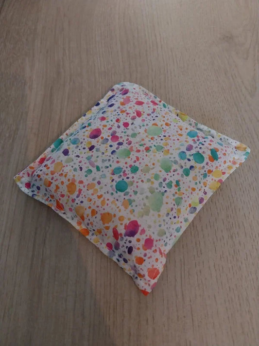 Confetti splash regenboog pittenzakje - Pit and play