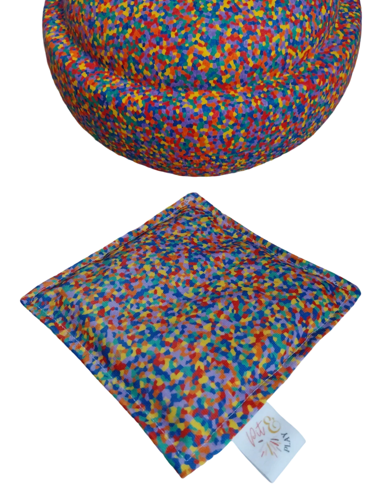 Confetti Pittenzakje Stapelstein - Pit and play