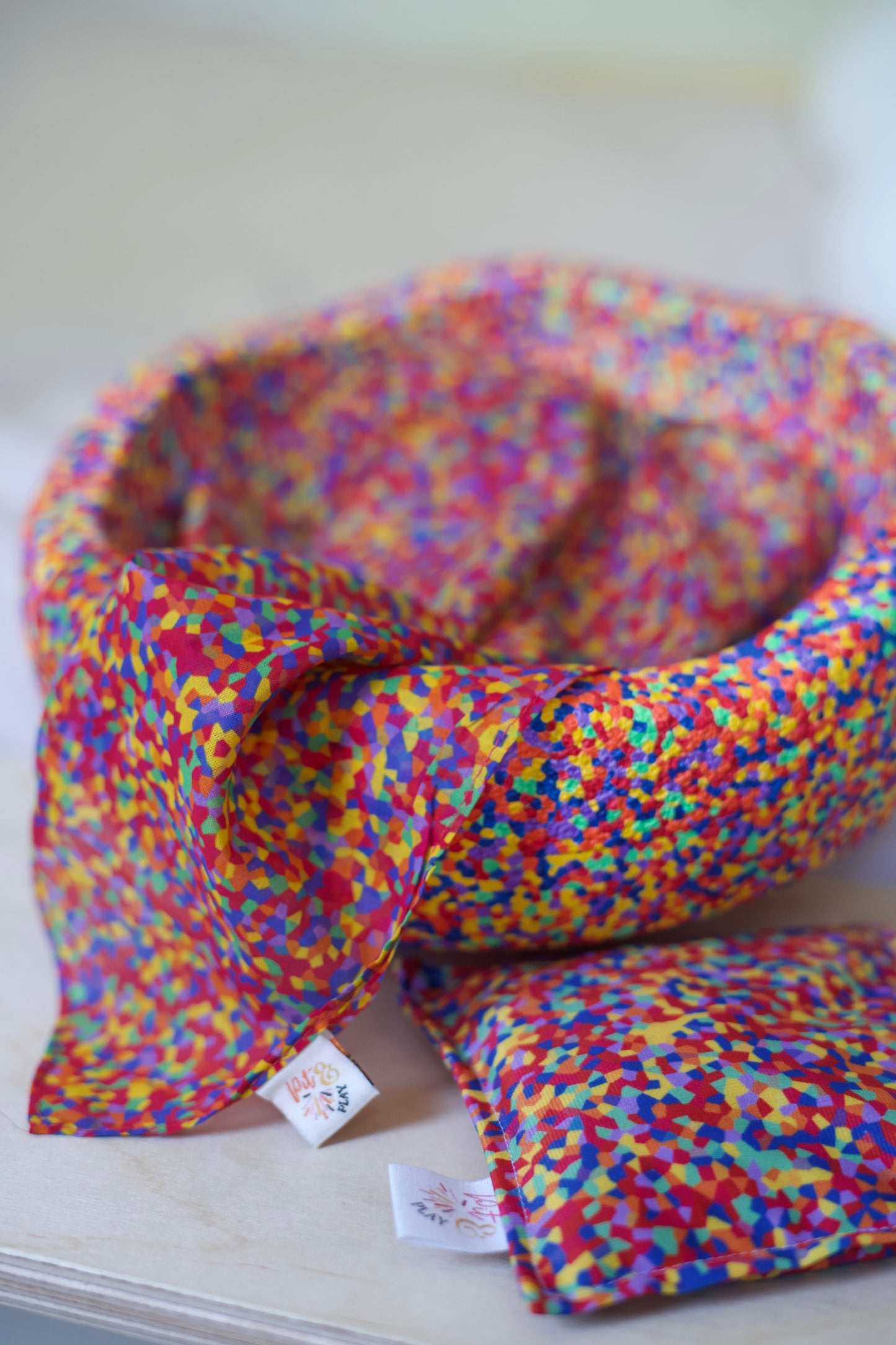 Confetti Pittenzakje en speeldoek pakket