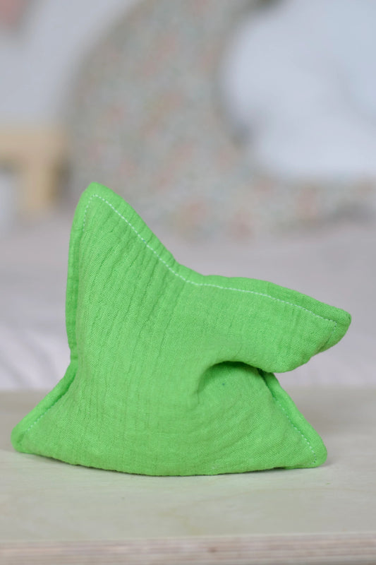 Fel groen pittenzakje Stapelstein - Pit and play