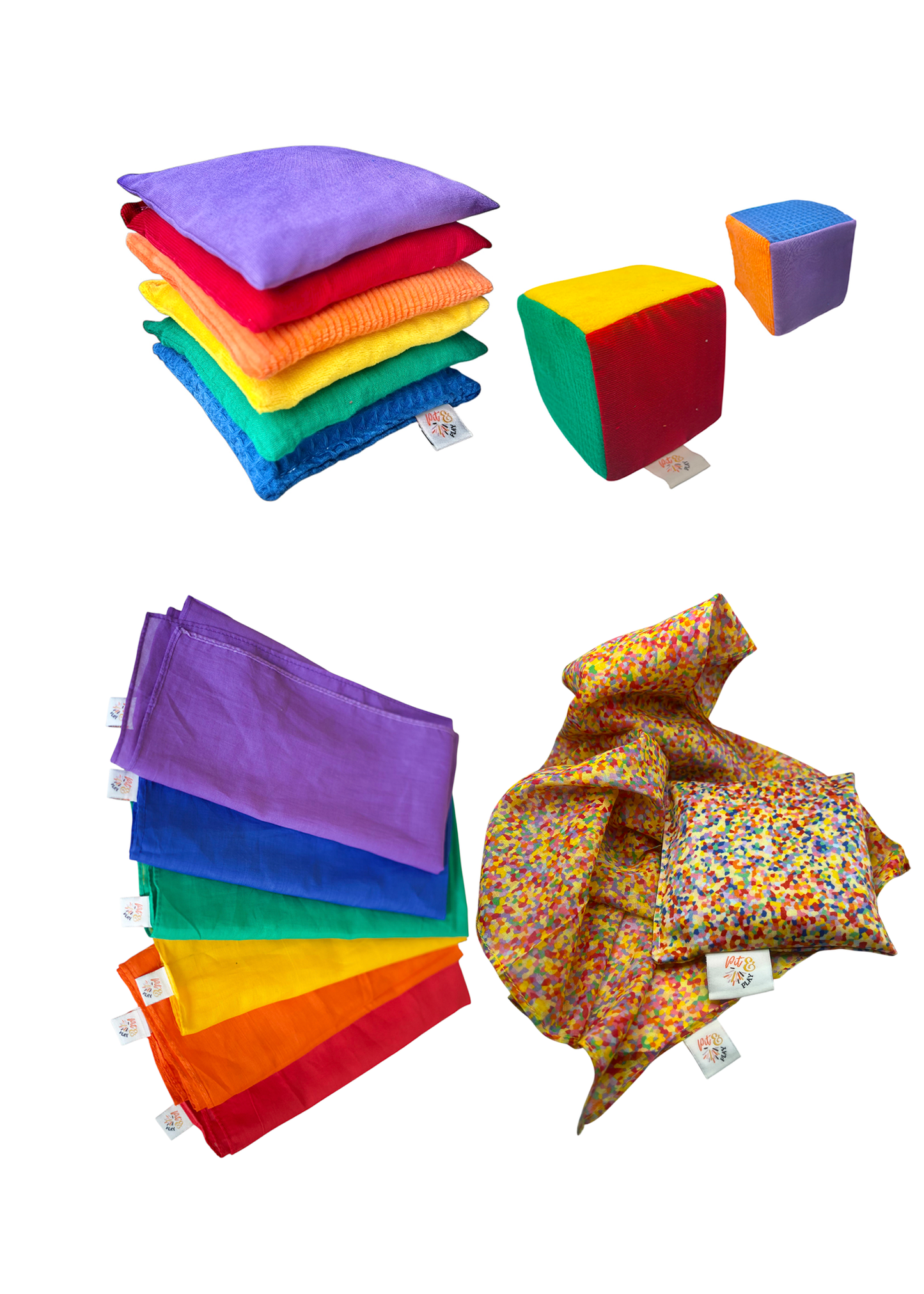 Regenboog speelgoed cadeau pakket XXL