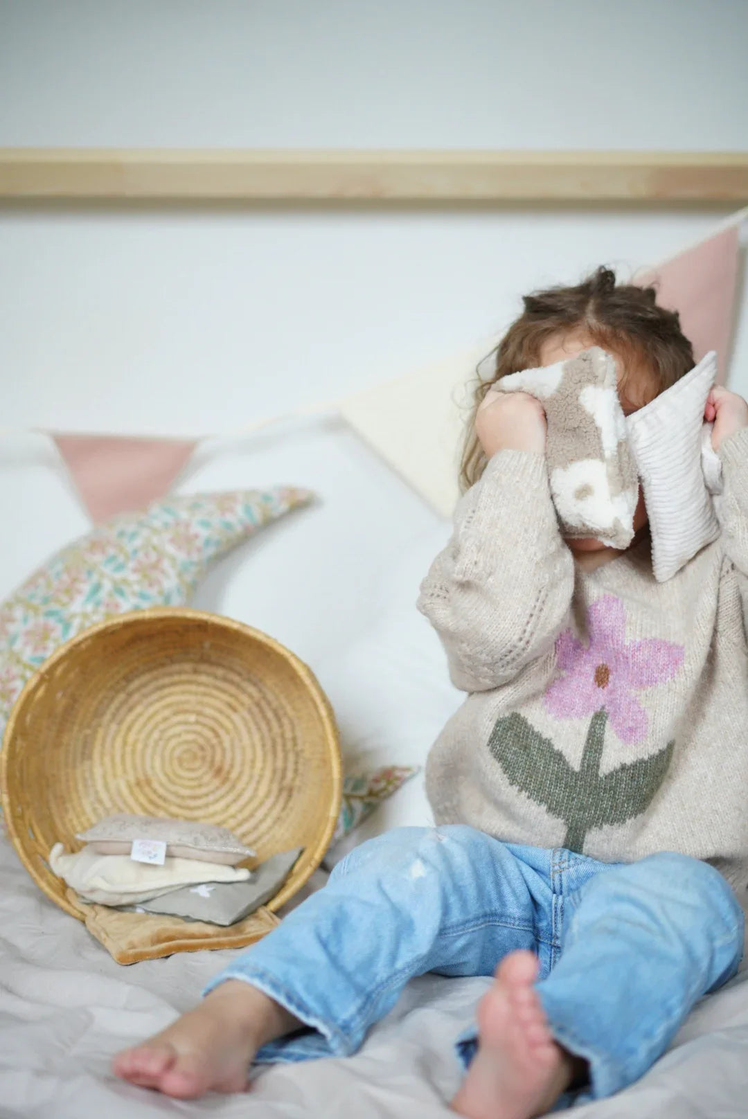 Glitter naturel set pittenzakjes - Pit and play