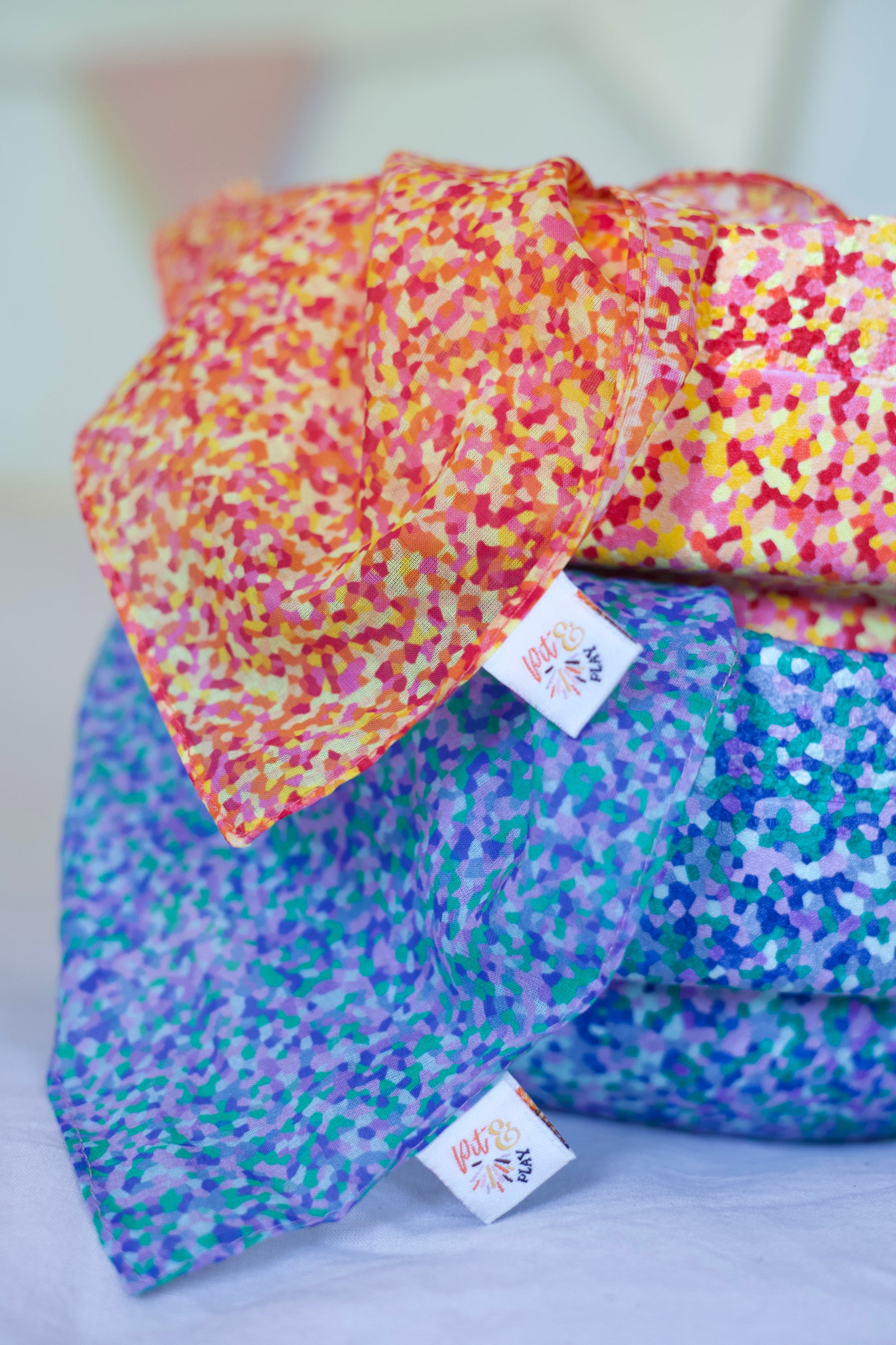 Confetti Speeldoeken - super confetti, confetti, super cool, super warm, fusion en Bloom - Pit and play