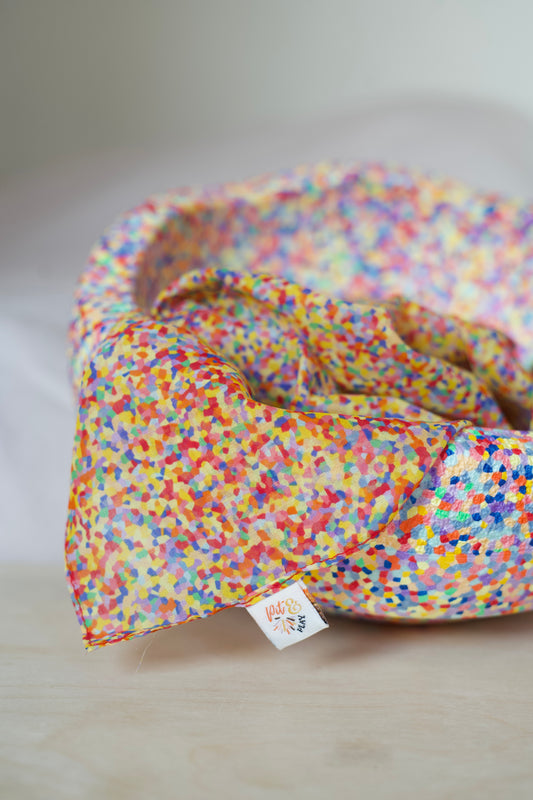 Speeldoek Super confetti - Large - Playcotton - Pit and play