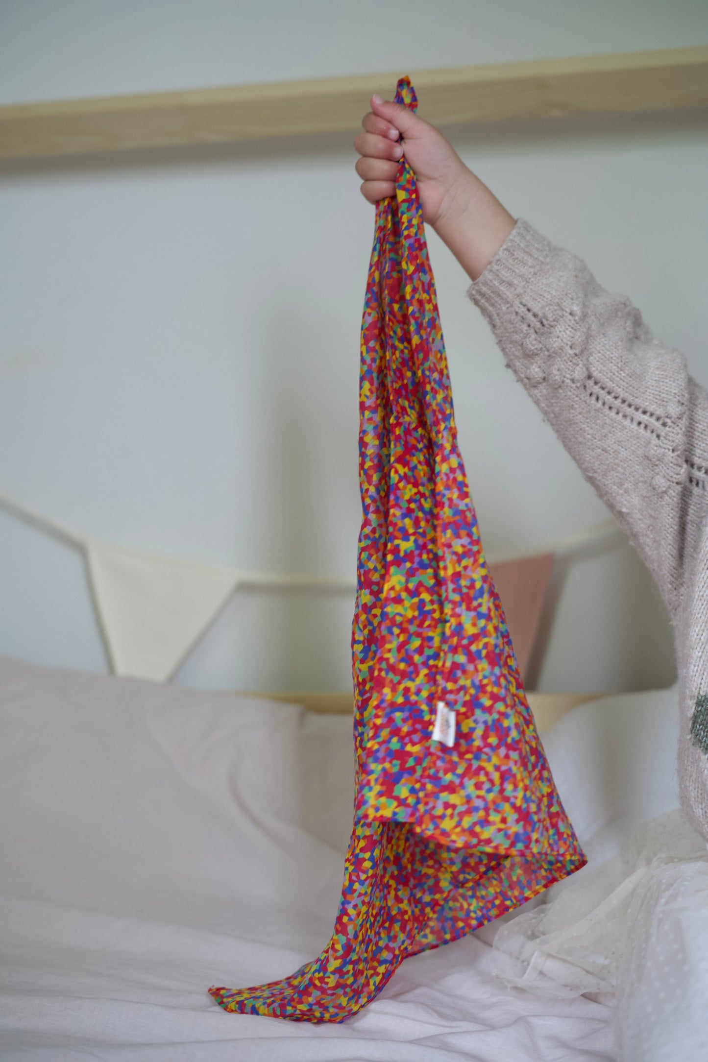 Speeldoek confetti - Medium 48x48cm - Playcotton