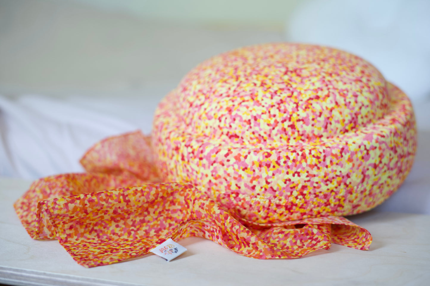 Speeldoek Super warm confetti - Large 75x75cm - Playcotton