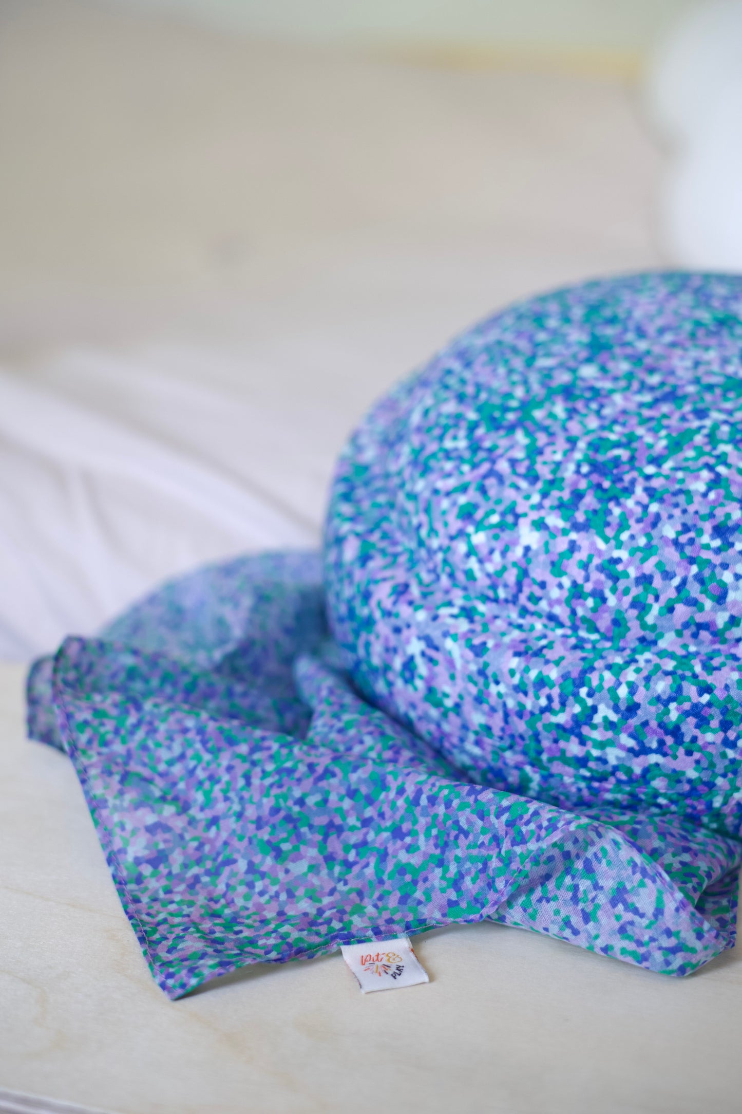 Speeldoek Super cool confetti - Large 75x75cm - Playcotton