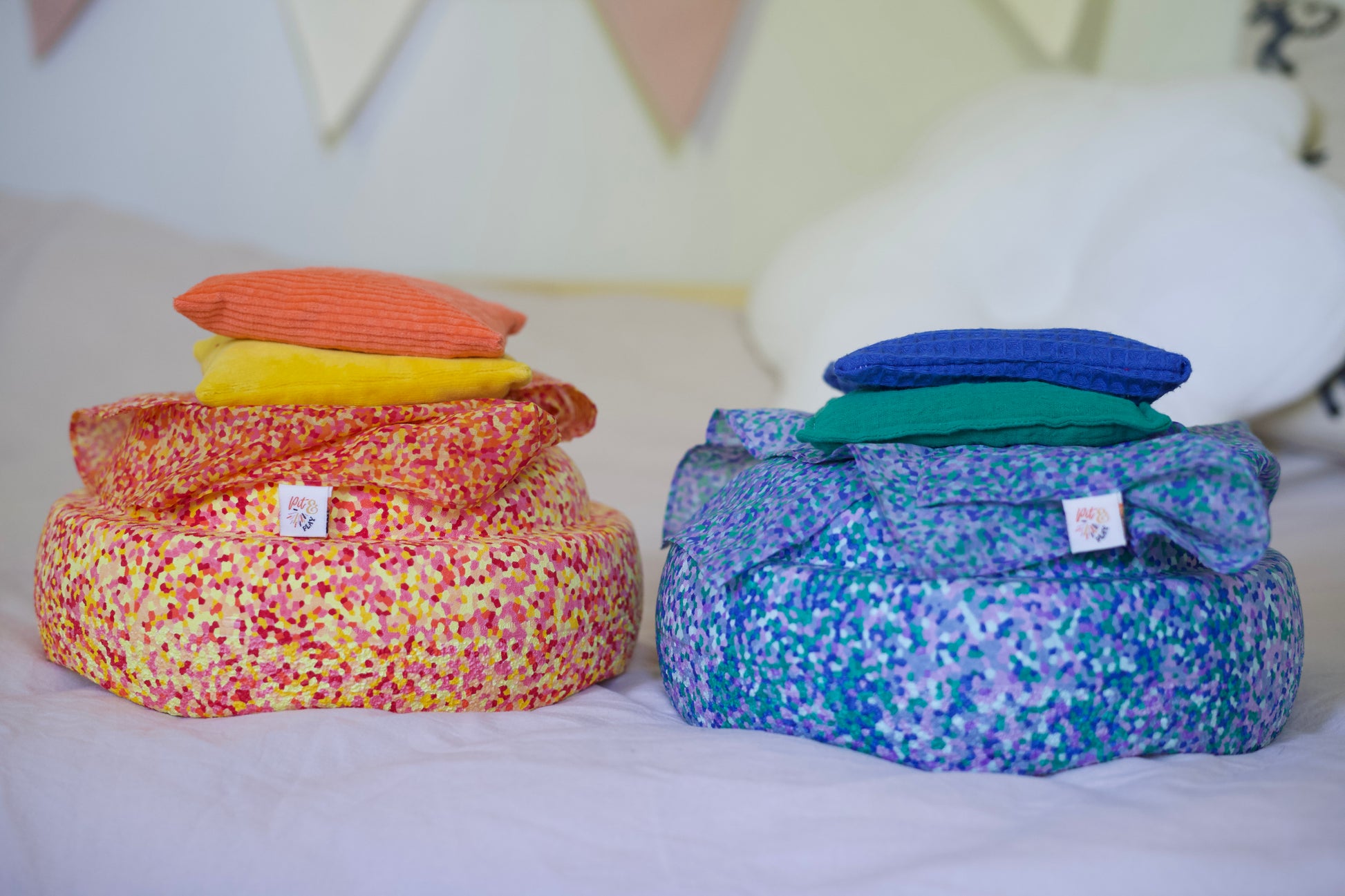 Confetti Speeldoeken - super confetti, confetti, super cool, super warm, fusion en Bloom - Pit and play