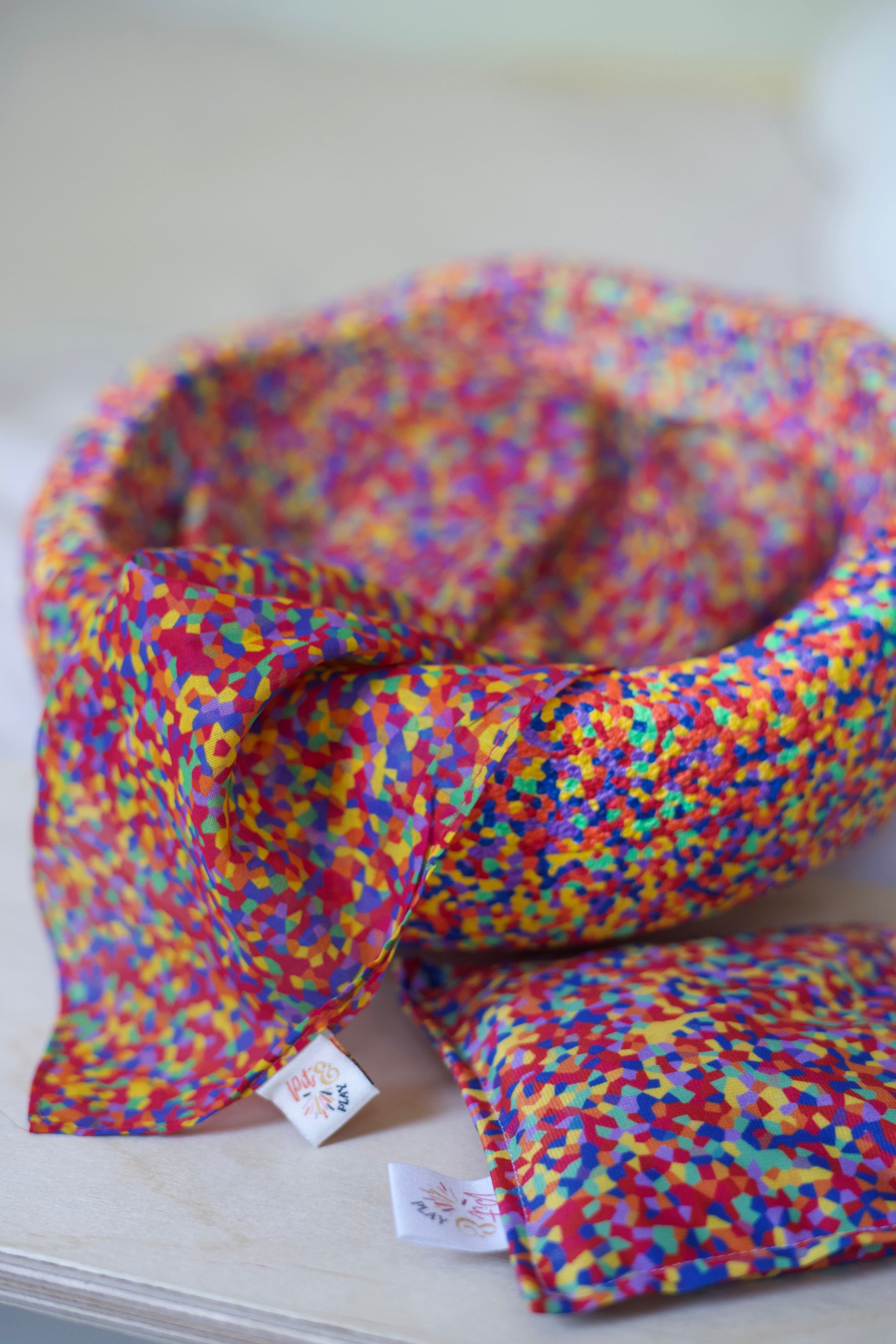 Confetti Speeldoeken - super confetti, confetti, super cool, super warm, fusion en Bloom - Pit and play
