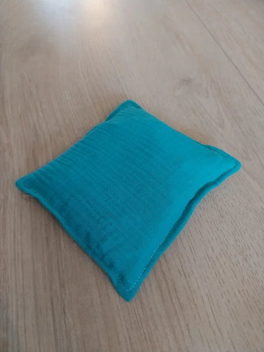 Turqoise blauw pittenzakje speelgoed