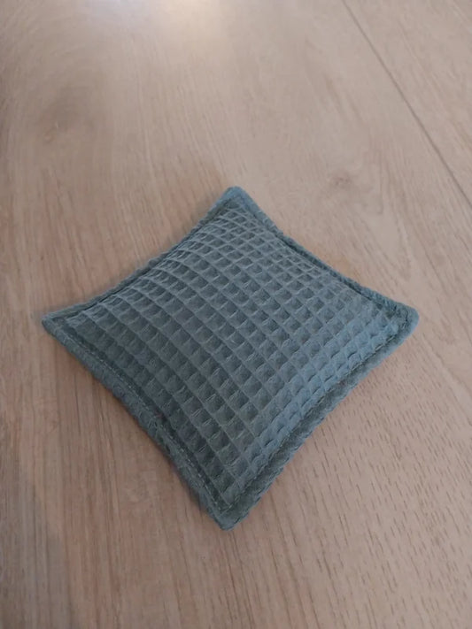Oud groen wafel katoen pittenzakje Speelgoed