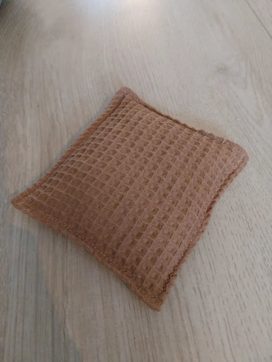Bruin wafel pittenzakje Speelgoed