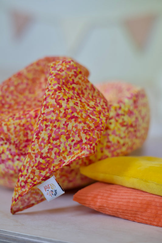 2 pittenzakjes en speeldoek pakket - zomer