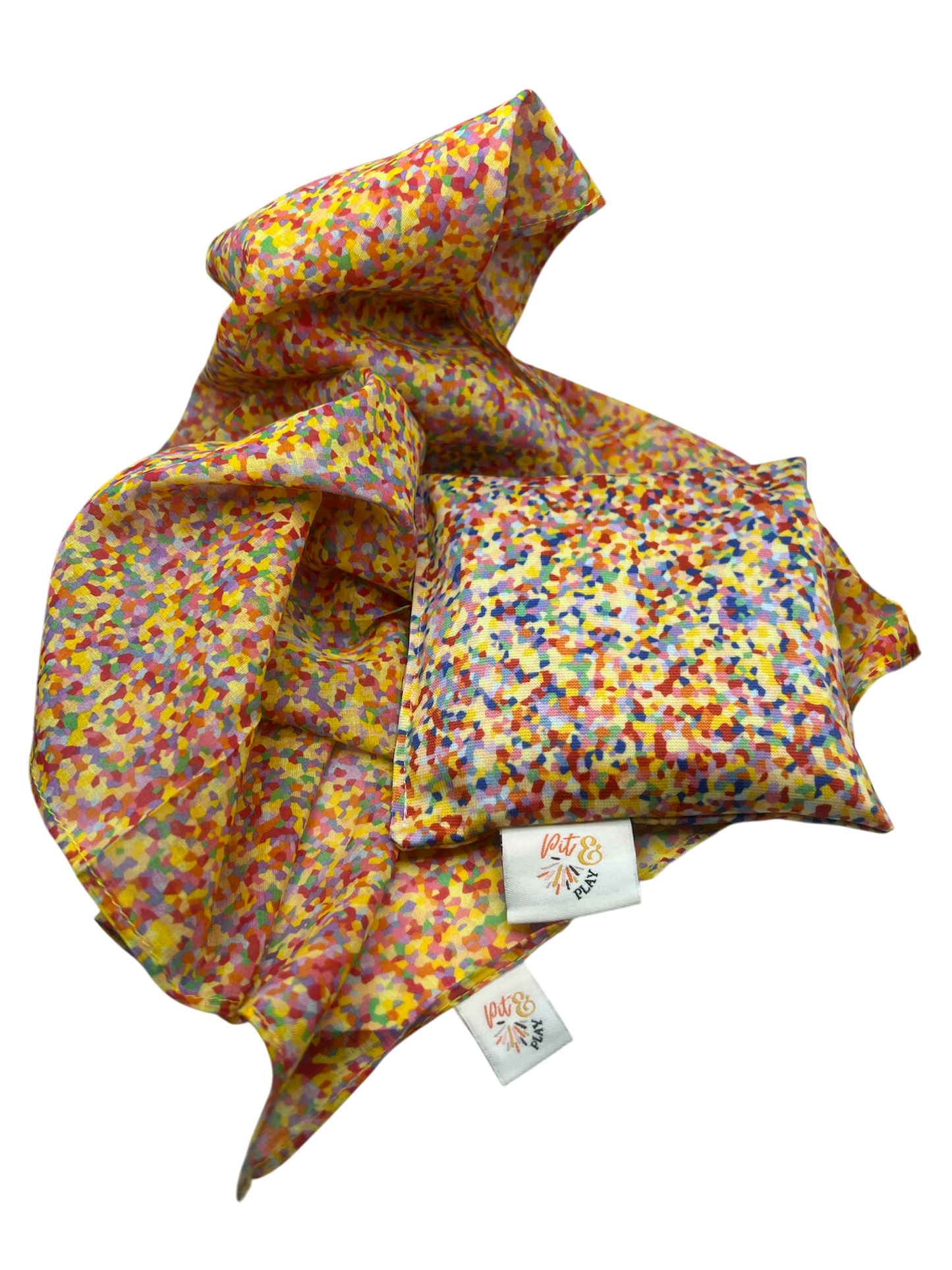 Super confetti pittenzakje en playcotton