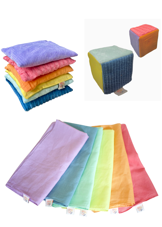 Pastel speelgoed cadeau pakket XL