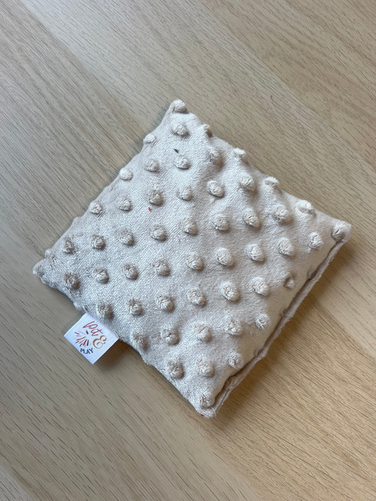 Minky fleece grijs