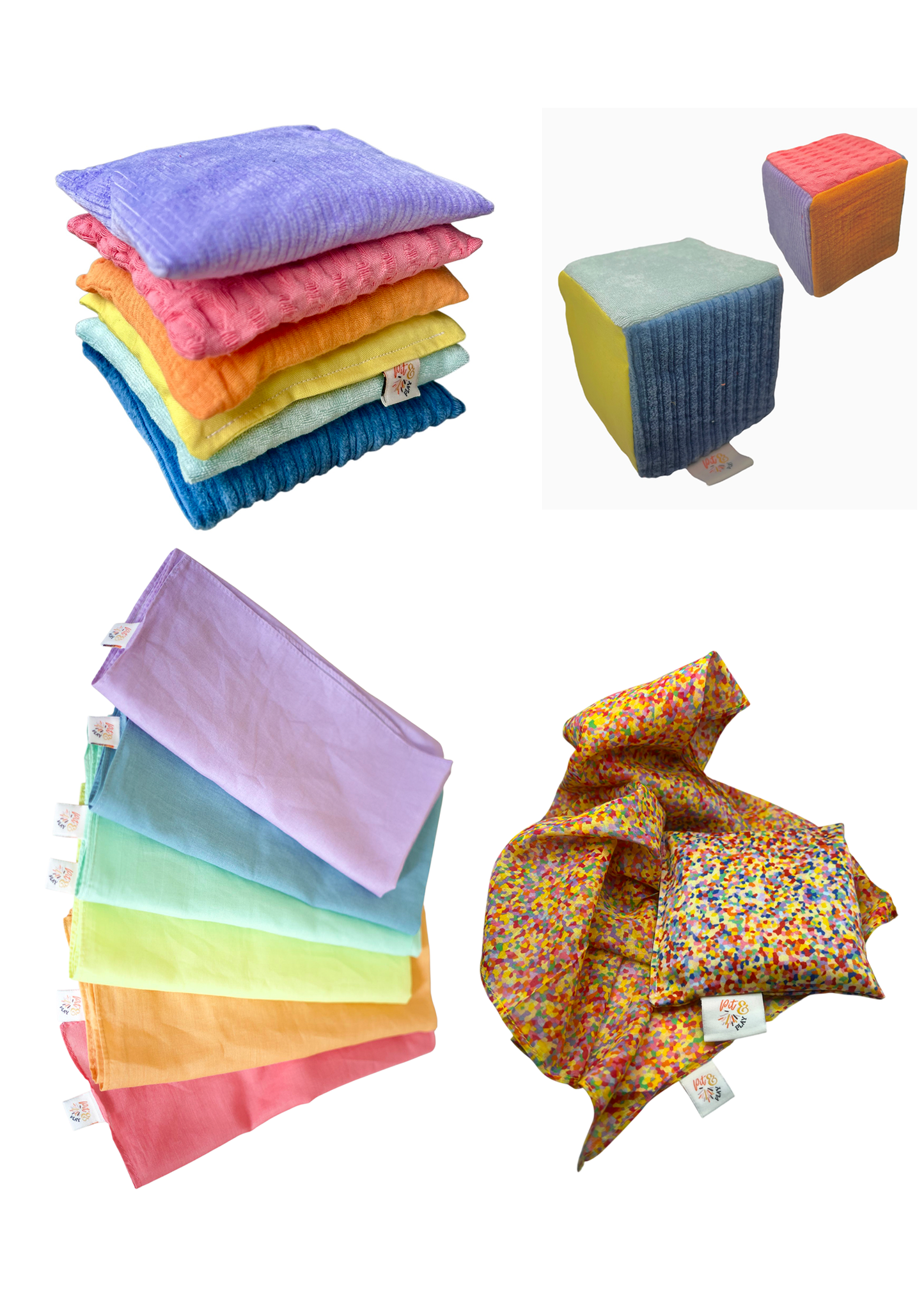 Pastel speelgoed cadeau pakket XXL