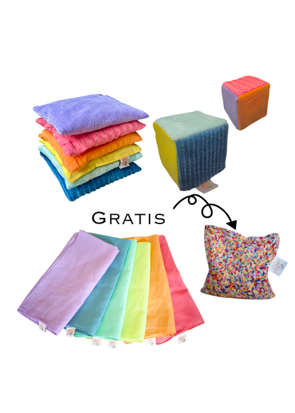 Pastel speelgoed cadeau pakket XL
