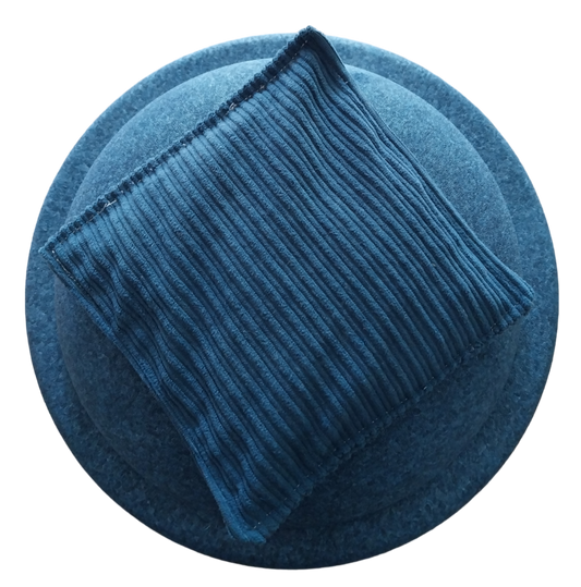 Donker blauw pittenzakje Stapelstein