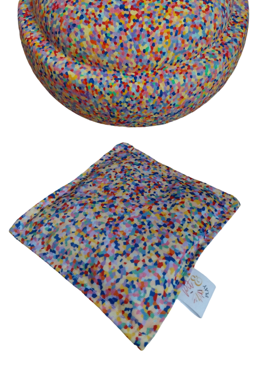 Super confetti Stapelstein pittenzakje