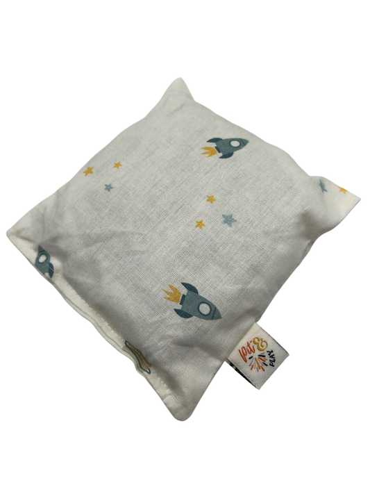 Ruimte raket pittenzakje speelgoed