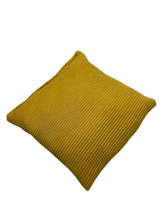 Oud geel rib pittenzakje speelgoed