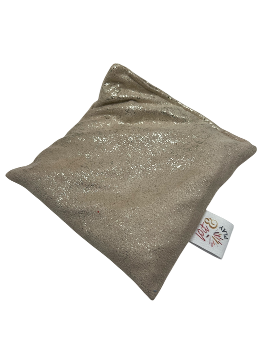 Scuba Suede glans pittenzakje