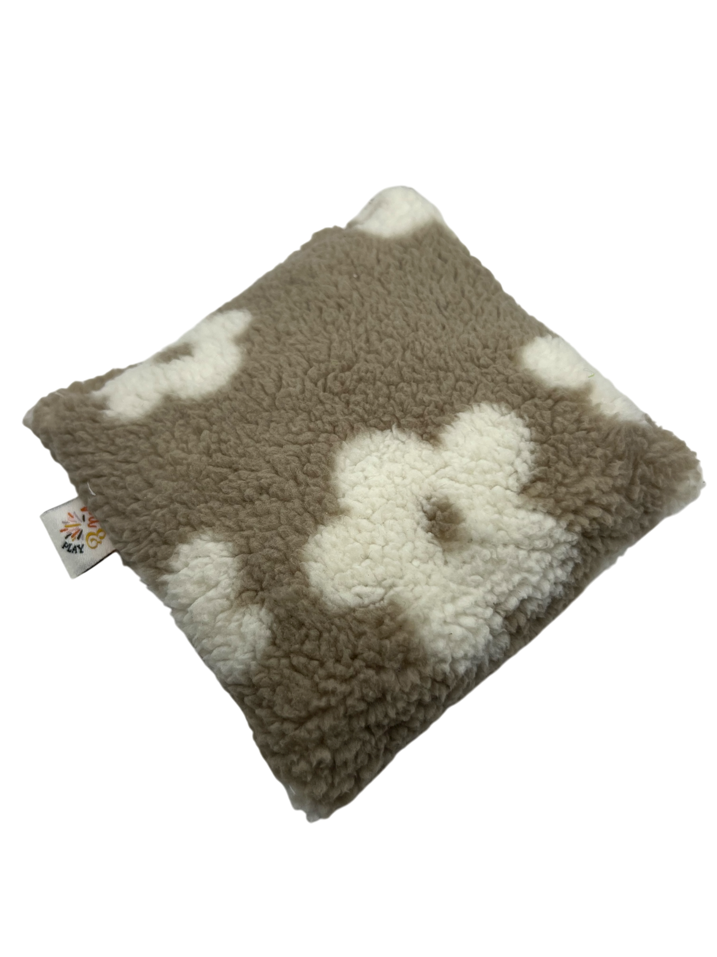 Zacht teddy bloemen pittenzakje