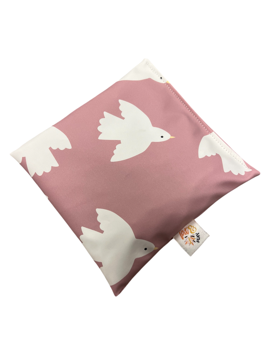 Waterafstotend pittenzakje vogeltjes