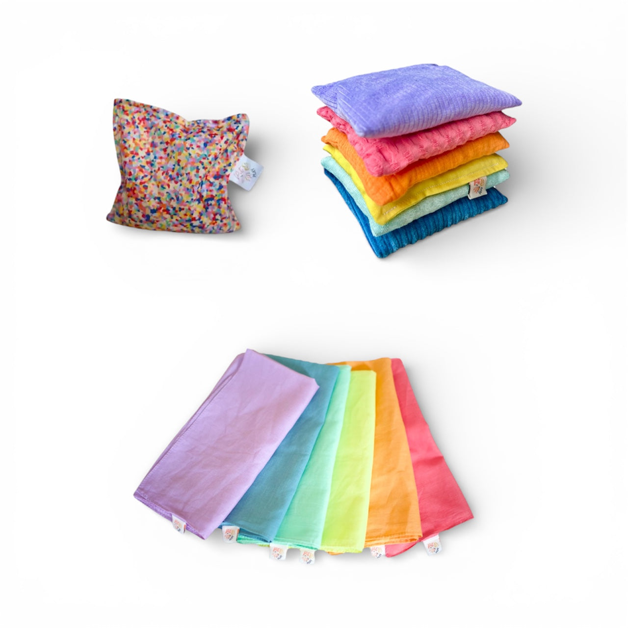 Pastel speelgoed cadeau pakket