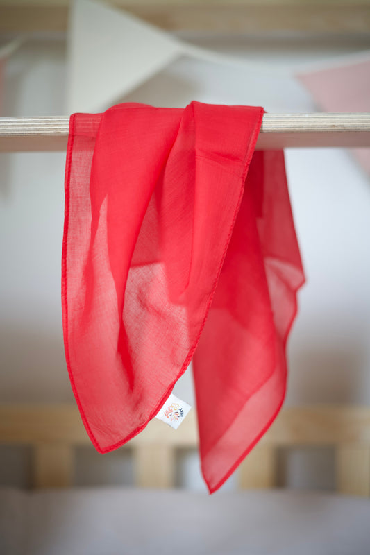 Montessori rode speeldoek