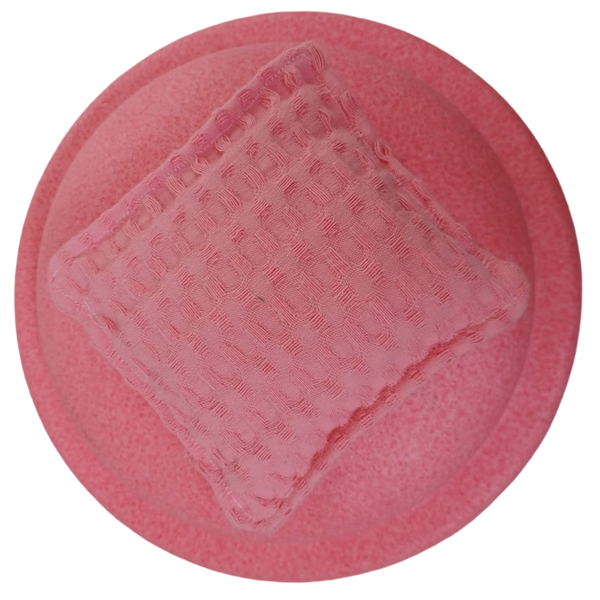 Oud roze wafel katoen pittenzakje speelgoed