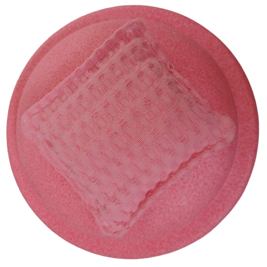 Oud roze wafel katoen pittenzakje speelgoed
