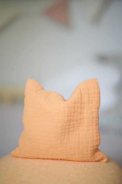 Pastel Oranje Pittenzakje Stapelstein speelgoed