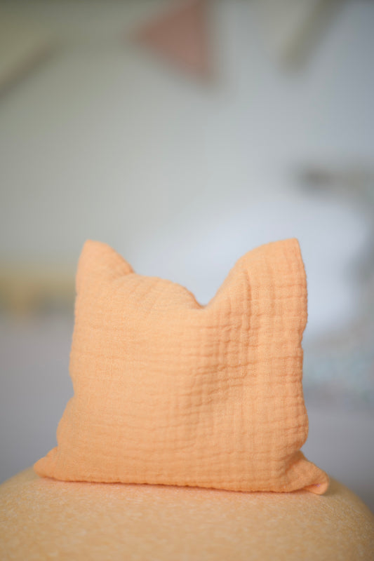 Pastel Oranje Pittenzakje Stapelstein speelgoed