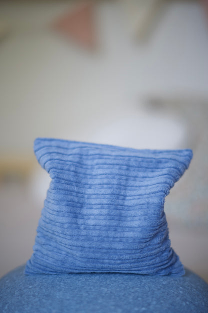 Pastel blauw pittenzakje Stapelstein