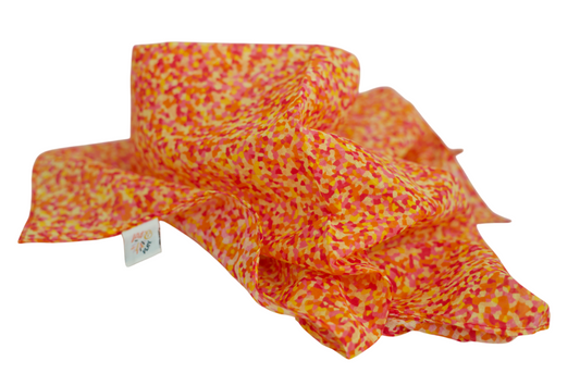 Speeldoek Super warm confetti - Large 75x75cm - Playcotton