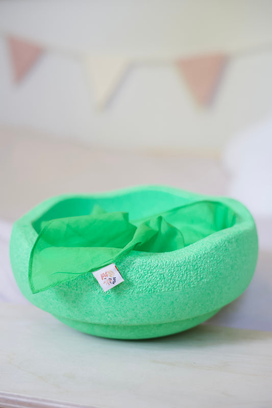 Speeldoek fel groen - Medium 48x48cm - Playcotton