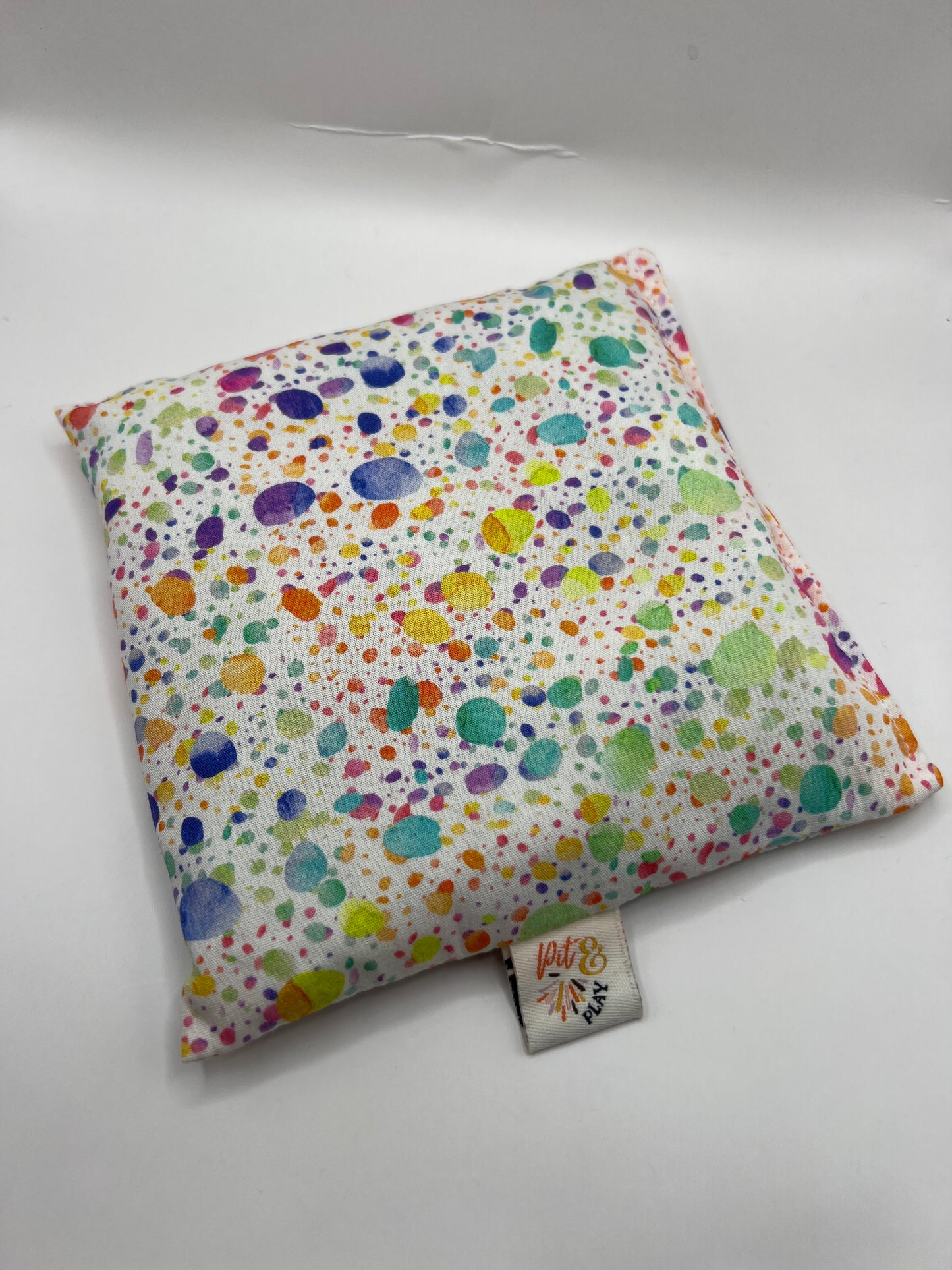 Confetti splash regenboog pittenzakje